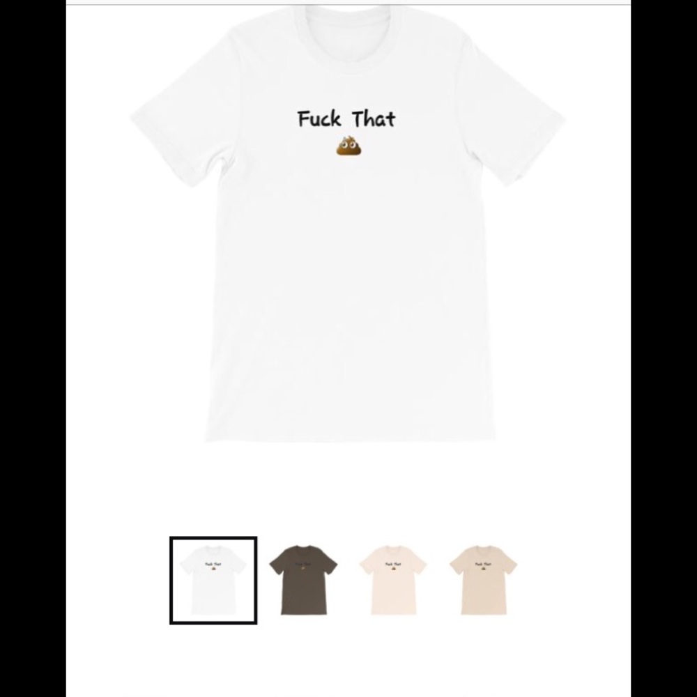 💩 T Shirt available now !! Shop today